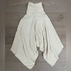 Nili Lotan Alpaca Seed Stitch Poncho